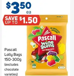 Foodland Pascall lolly bags offer