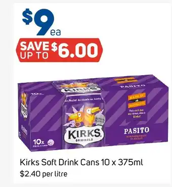 Foodland Kirks soft drink offer