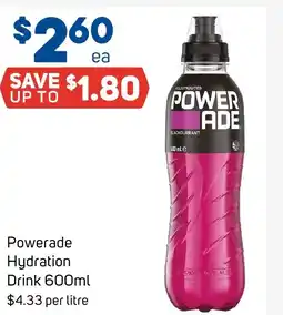 Foodland Powerade hydration drink offer