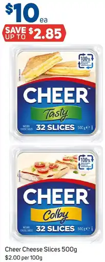 Foodland Cheer cheese slices offer