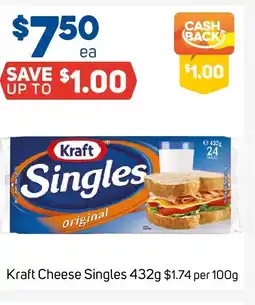 Foodland Kraft cheese singles offer