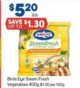 Foodland Birds eye steam fresh vegetables offer