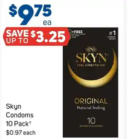 Foodland Skyn condoms offer