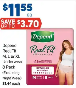 Foodland Depend real fit offer