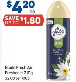 Foodland Glade fresh air freshener offer