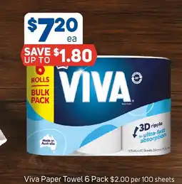 Foodland Viva paper towel offer