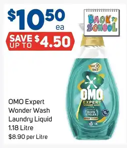 Foodland Omo expert wonder wash laundry liquid offer