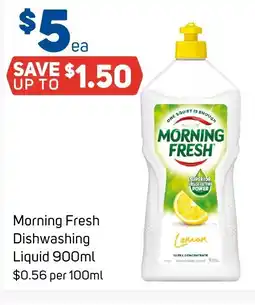 Foodland Morning fresh dishwashing offer