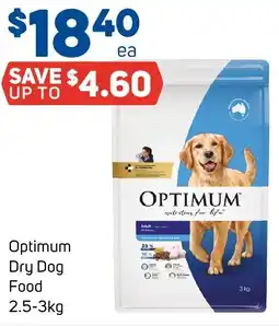 Foodland Optimum dry dog food offer