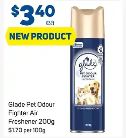 Foodland Glade pet odour fighter air freshener offer