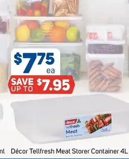 Foodland Décor tellfresh meat storer container offer