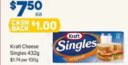 Foodland Kraft cheese singles offer