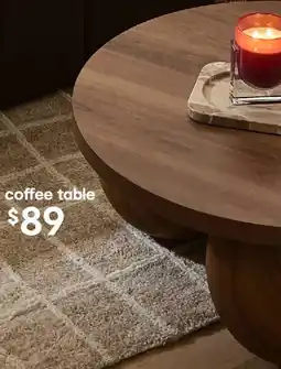Kmart coffee table offer