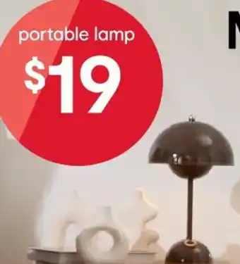 Kmart portable lamp offer