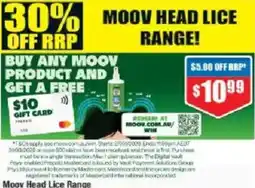 Chemist Warehouse Moov offer