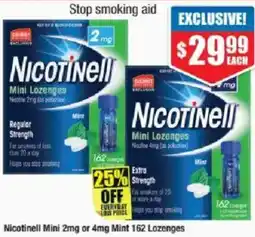 Chemist Warehouse Nicotinell Mini offer