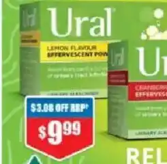 Chemist Warehouse Ural Lemon flavour offer