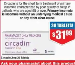 Chemist Warehouse Circadin offer