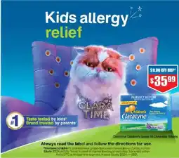 Chemist Warehouse Claratyne Children's Grape offer