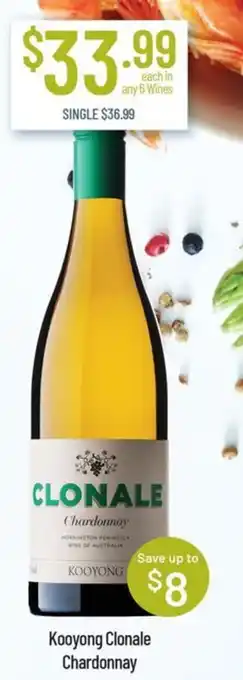 Chambers Cellars Kooyong clonale chardonnay offer