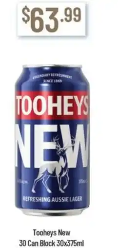 Chambers Cellars Tooheys new offer