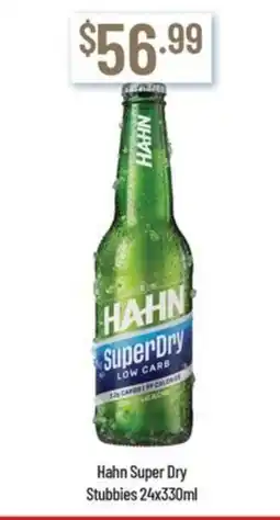Chambers Cellars Hahn Super Dry offer