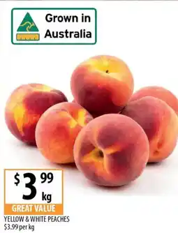 Supabarn Yellow&white peaches offer