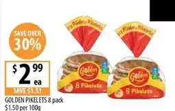 Supabarn Golden pikelets offer