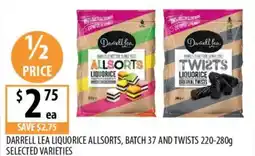 Supabarn Darrell lea liquorice allsorts offer