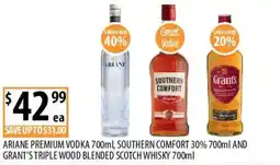 Supabarn Ariane premium vodka offer