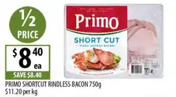 Supabarn Primo shortcut rindless bacon offer
