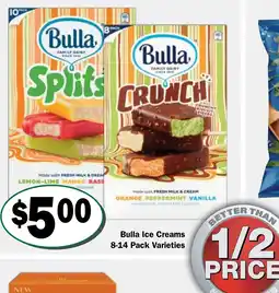 Friendly Grocer Bulla ice creams offer