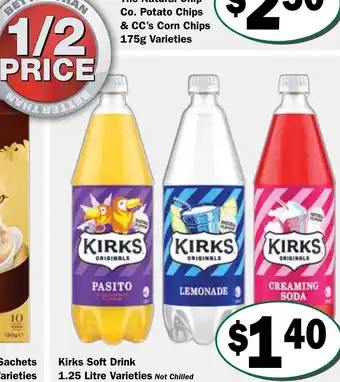 Kirks soft drink