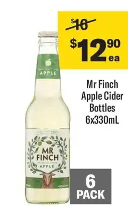 Liquorland Mr finch apple cider bottles offer