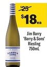 Liquorland Jim barry 'barry & sons' riesling offer