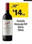 Liquorland Penfolds koonunga hill shiraz offer