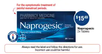 Naprogesic 24 tablets