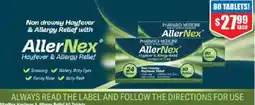 Chemist Warehouse Allernex hayfever & allergy relief offer