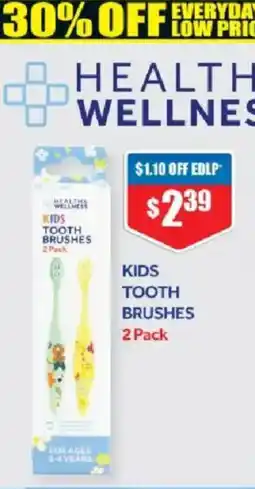 Chemist Warehouse Kids tooth brushes offer