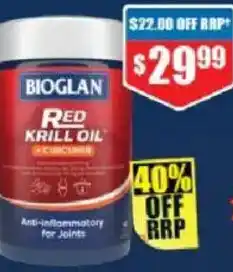 Chemist Warehouse Bioglan red krill oil offer