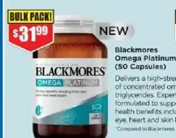 Chemist Warehouse Blackmores omega platinum offer