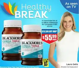 Chemist Warehouse Blackmores omega triple offer