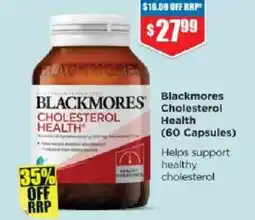 Chemist Warehouse Blackmores cholesterol health offer