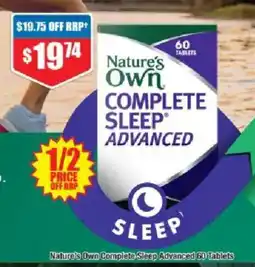 Chemist Warehouse Nature's own complete sleep advanced offer