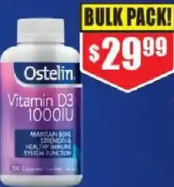 Chemist Warehouse Ostelin vitamin d3 1000iu offer
