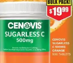 Chemist Warehouse Cenovis sugarless offer