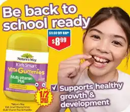 Chemist Warehouse Nature's way kids smart vita gummies multi-vitamin plus offer