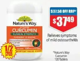 Chemist Warehouse Nature's way activated curcumin offer