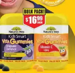 Chemist Warehouse Nature's way kids smart immune defence vitamin c zinc offer