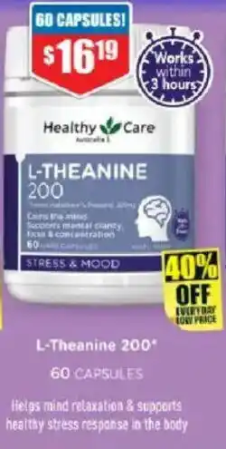 Chemist Warehouse L-theanine 200 offer
